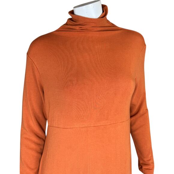 Women with Control Petite Finespun Jersey Tummy Control Midi Dress Crisp Follage - Picture 3 of 11